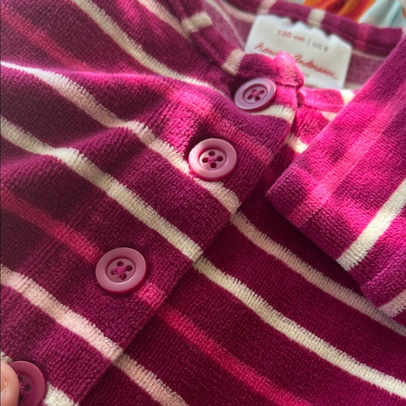 Hanna Anderson Velour Dress Retro Quirky Funky - Picture 5 of 5